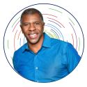 Dr. Shawn Ginwright's headshot